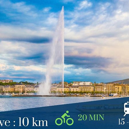 Homey Wild - Proche Gare Et Tram - Proche Centre - Balcon Prive - Parking Prive - Wifi Gratuit Annemasse Exterior foto