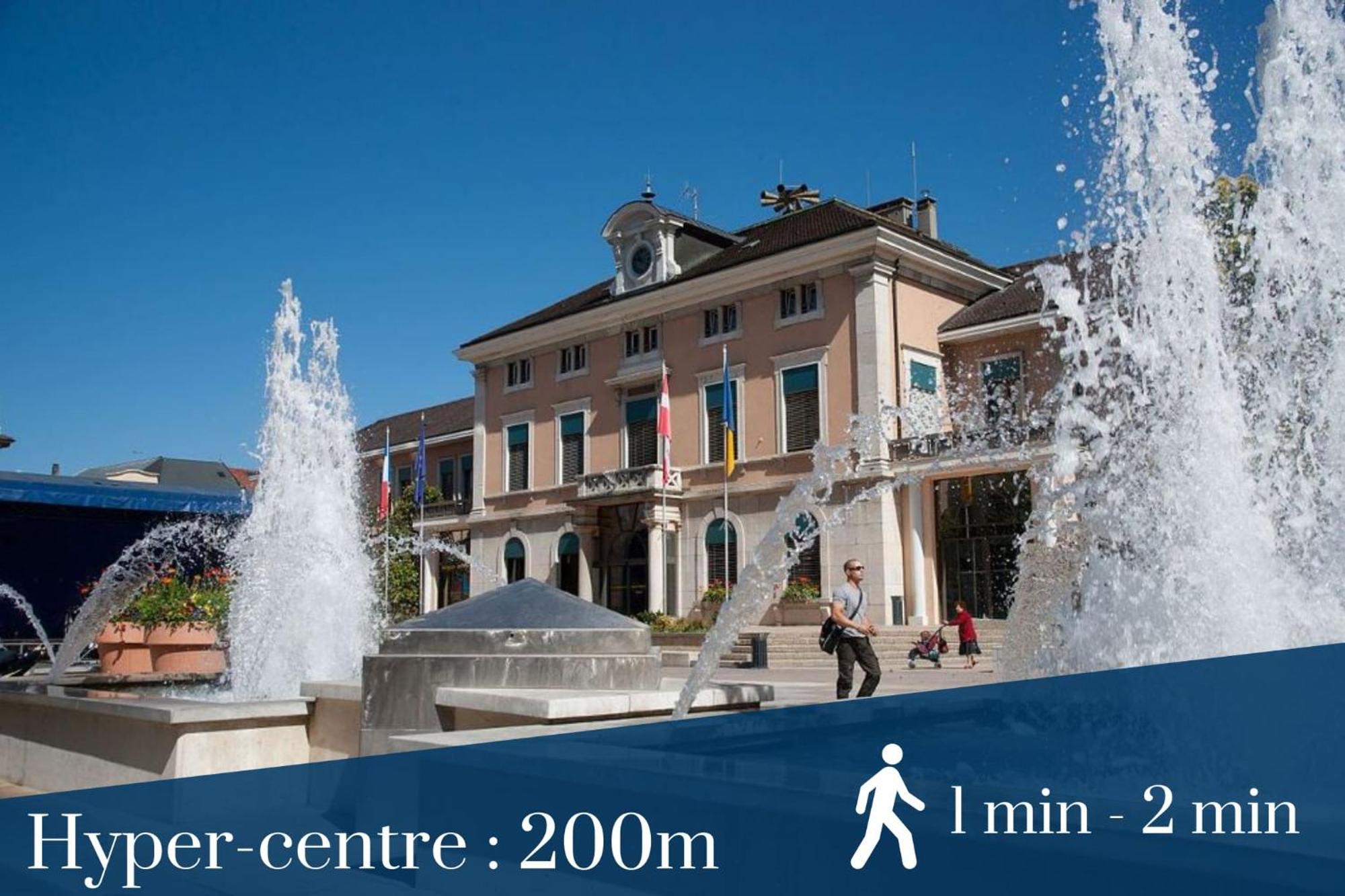 Homey Wild - Proche Gare Et Tram - Proche Centre - Balcon Prive - Parking Prive - Wifi Gratuit Annemasse Exterior foto
